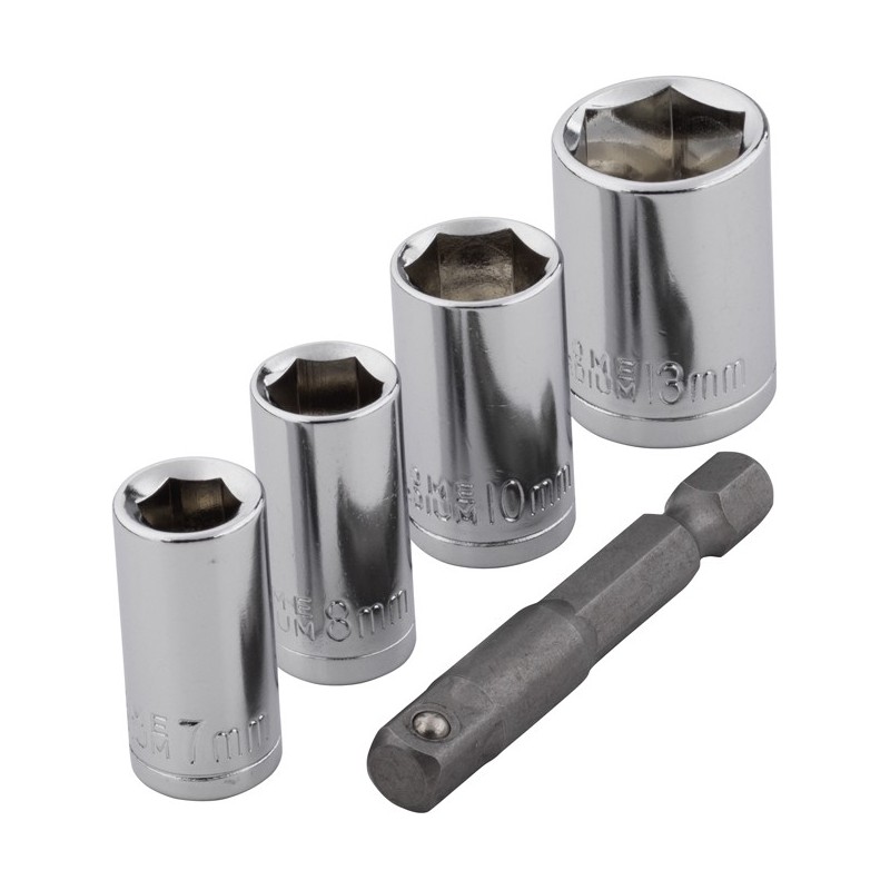 ADAPTADOR  1/4''  +4  LLAVES