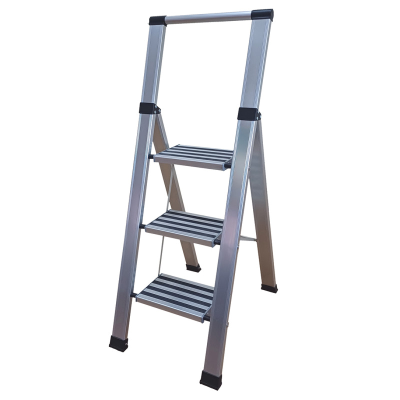 ESCALERA DOMESTICA ALU 2 PELDAÑOS