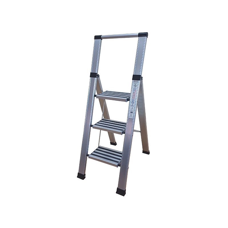 ESCALERA DOMESTICA ALU 3 PELDAÑOS