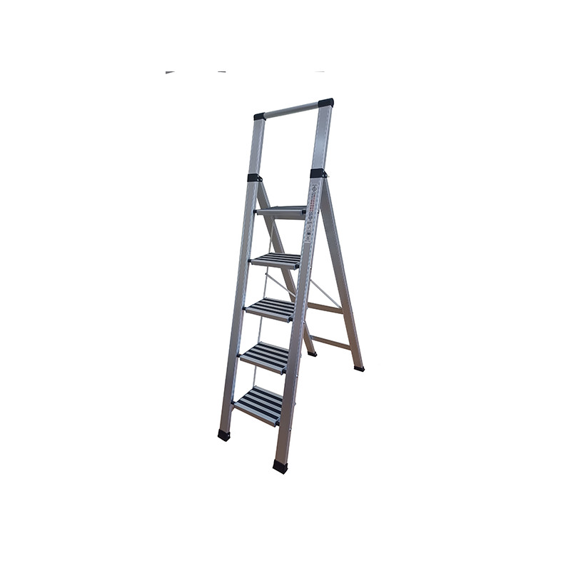 ESCALERA DOMESTICA ALU 5 PELDAÑOS