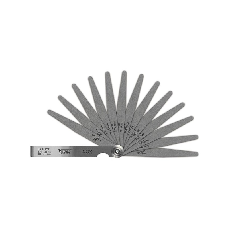 GALGAS  INOX.  JGO  13  LAMINAS