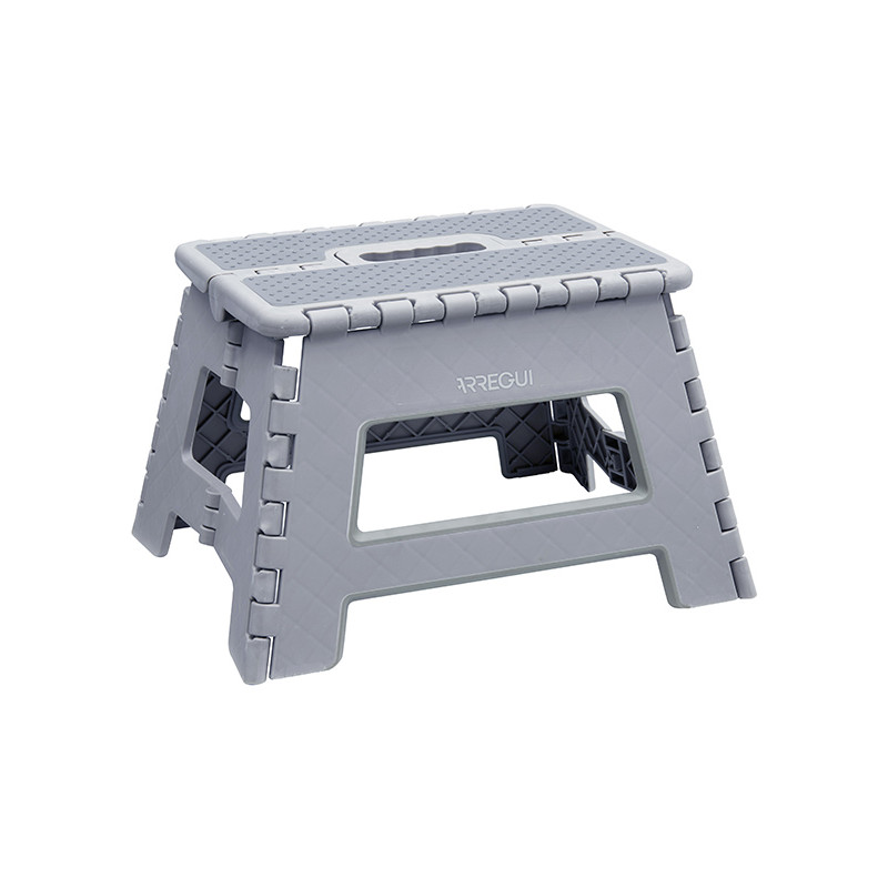 TABURETE MULTIUSO PLEGABLE GRI