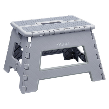 TABURETE MULTIUSO PLEGABLE GRI
