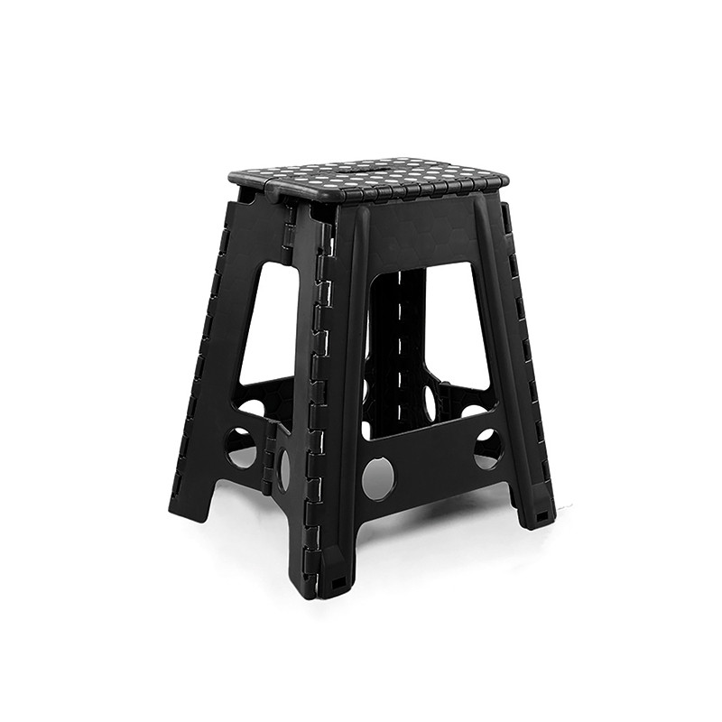 TABURETE MULTIUSO PLEGABLE NEGRO