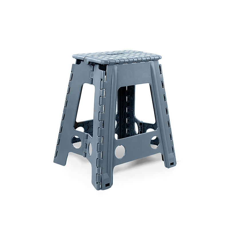 TABURETE MULTIUSO PLEGABLE GRIS