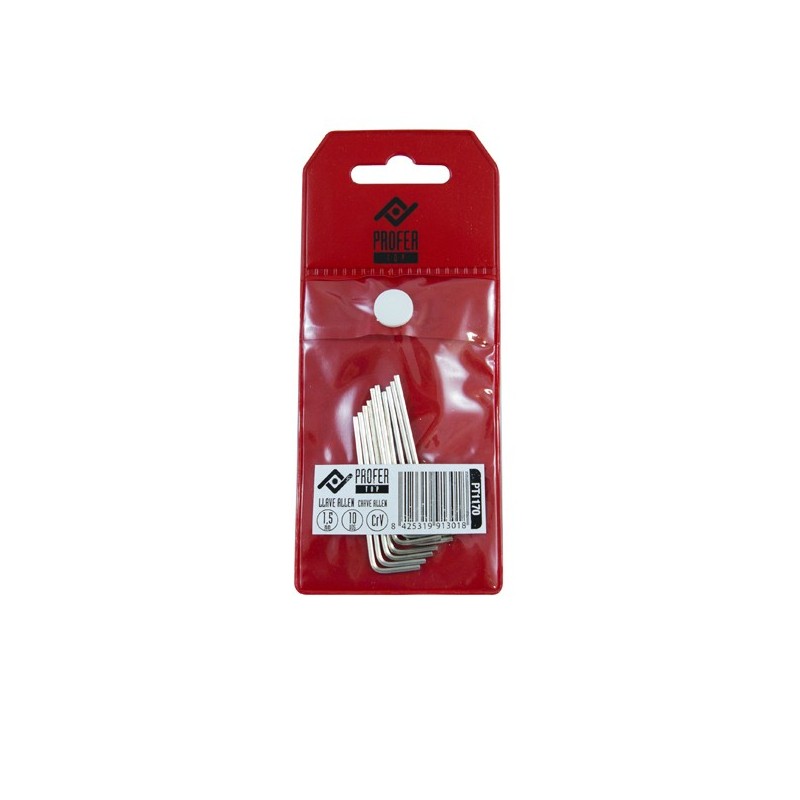 LLAVE  ALLEN  HEXAG  NIQUELADA