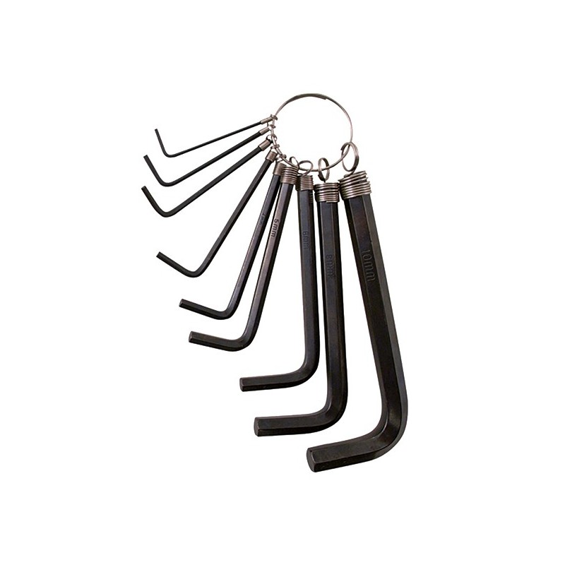 llave  allen  corta  anilla  jgo  9  pzs