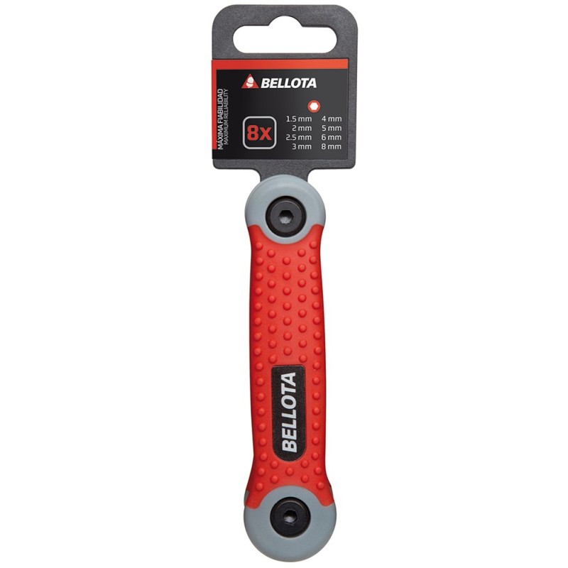 JUEGO  DE  8  LLAVES  Y  TORX  PARA  APRIETE