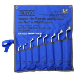 JUEGO  12  LLAVES  ACODADAS  ALYCO