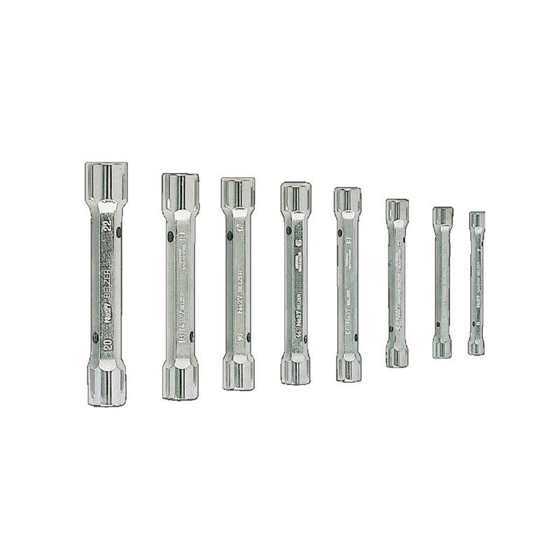 LLAVE  TUBO  2  BOCAS  JGO.  8  PZS