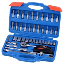JUEGO  LLAVES  VASO  46  PIEZAS  PROFER  TOP