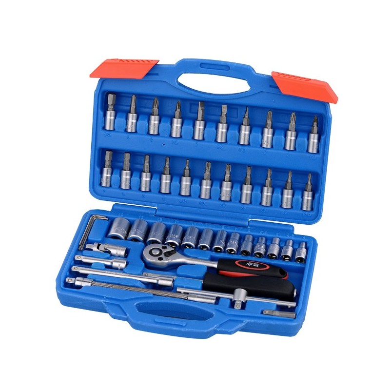 JUEGO  LLAVES  VASO  46  PIEZAS  PROFER  TOP