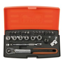 LLAVE  VASO  JGO  24  PZ+CARRACA