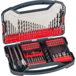 JUEGO  DE  62  PIEZAS  DE  BROCAS  Y  PUNTAS  EINHELL