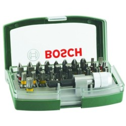 SET  32  PUNTAS  +  PORTAPUNTAS  MAGNÉTICO  BOSCH