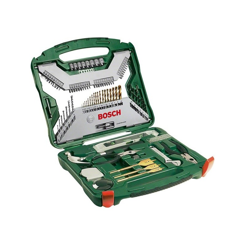 Conjunto  herramientas  con  103  unidades  BOSCH