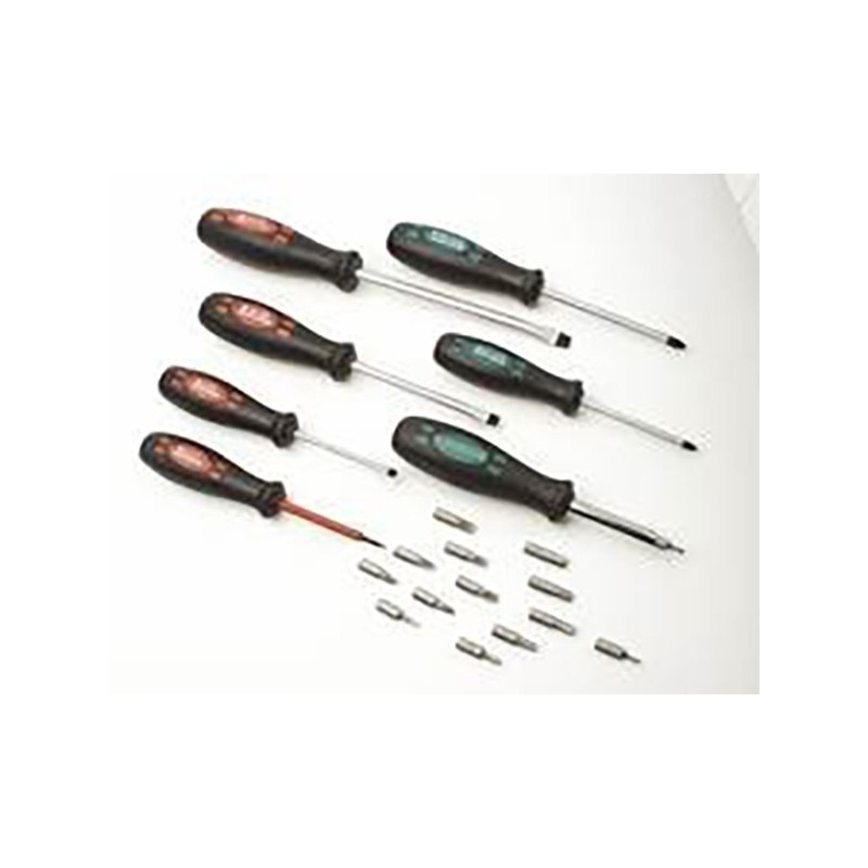 DESTORNILLADORES  JGO  7+14  PZS