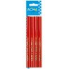 LAPIZ CARPINTERO OVAL BL/4 UDS