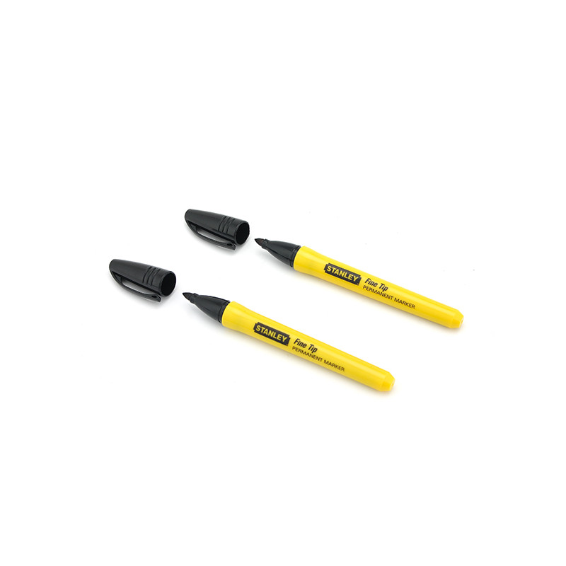 MARCADOR PERMANENTE FINO NEGRO B/2U