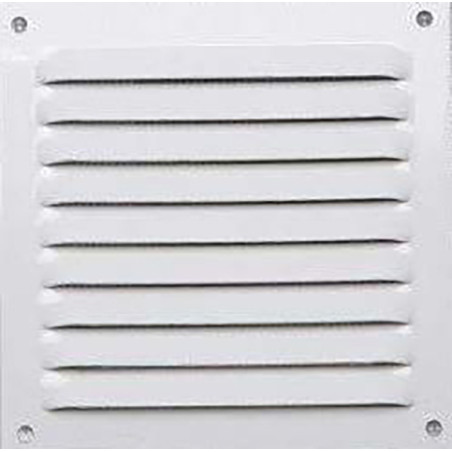 REJILLA 0,6 MM LACADO BLANCO