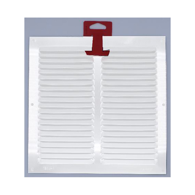 REJILLA 0,8 MM CON MOSQ LACADO BLANCO CON GANCHO