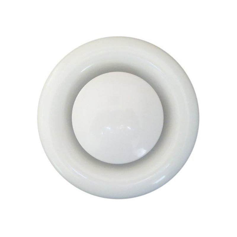 REJILLA DIFUSOR ACERO D-125 BLANCO