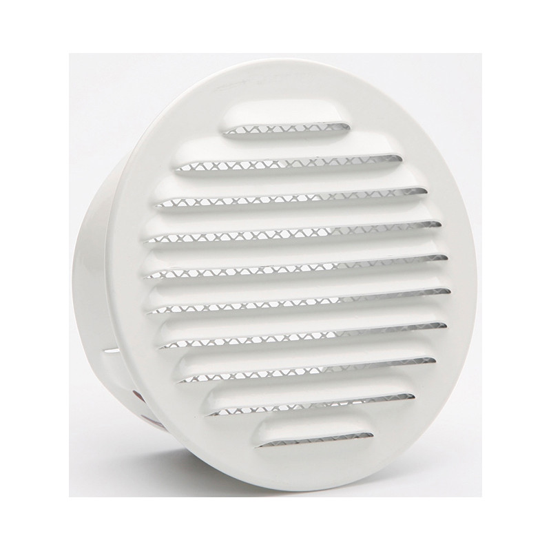 REJILLA EMPOTRAR A TUBO D-12 CM BLANCO VRAC