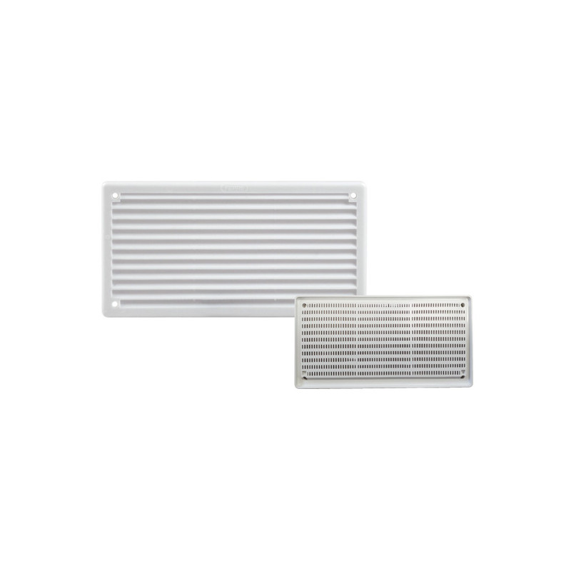 REJILLA ATORNILLAR ABS BLANCO MAS MOSQUITERA