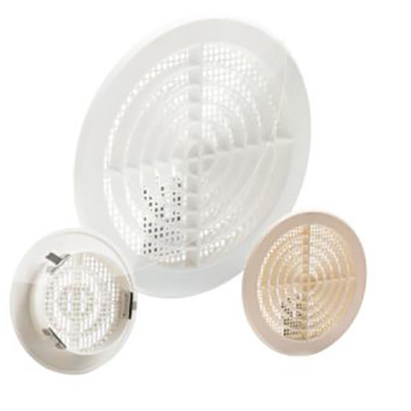 REJILLA EMP+CLIPSAR ABS BLANCO + MOSQUITERA VRAC