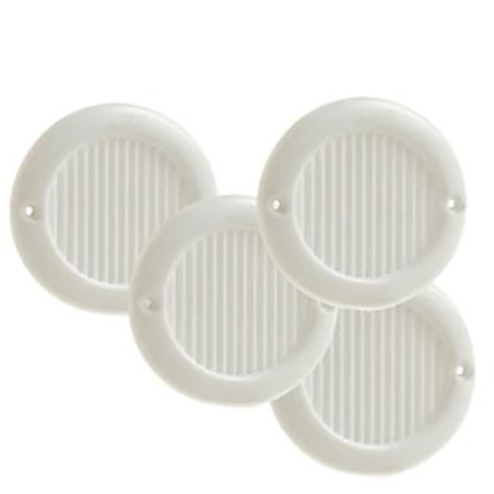 REJILLA EMP+CLIPSAR ABS BLANCO + MOSQUITERA VRAC