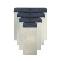 JUEGO  4  ESPATULAS  EMPLASTECER  INOXIDABLES