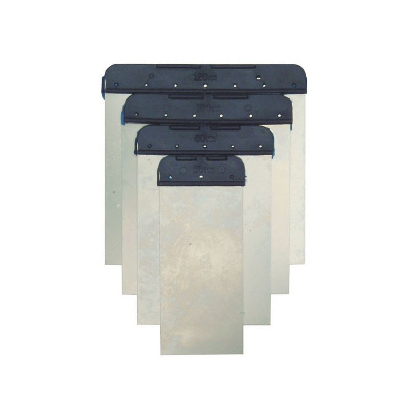 JUEGO  4  ESPATULAS  EMPLASTECER  INOXIDABLES