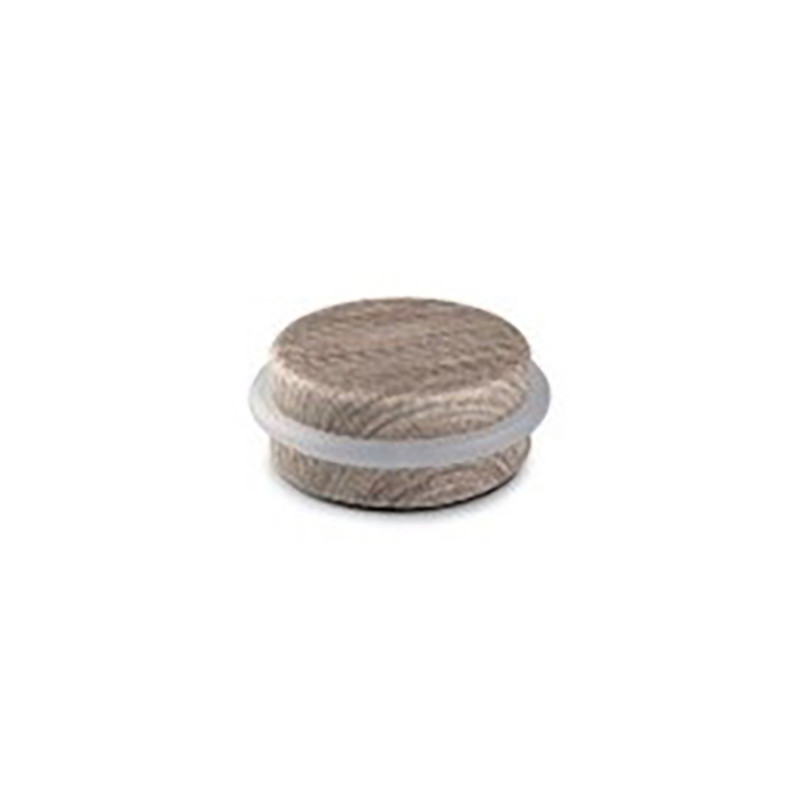 TOPE PUERTA ADH PLASTICO-METAL OLIVO