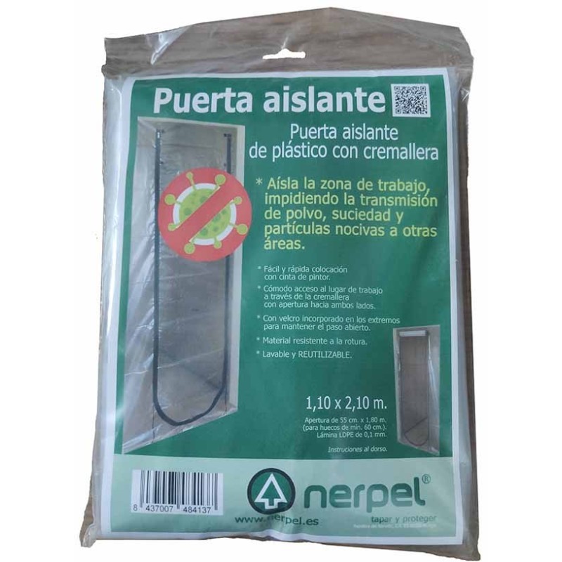 PUERTA  PLASTICO  C/CREMALLERA