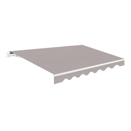 TOLDO RETRACTIL GRIS CENIZA