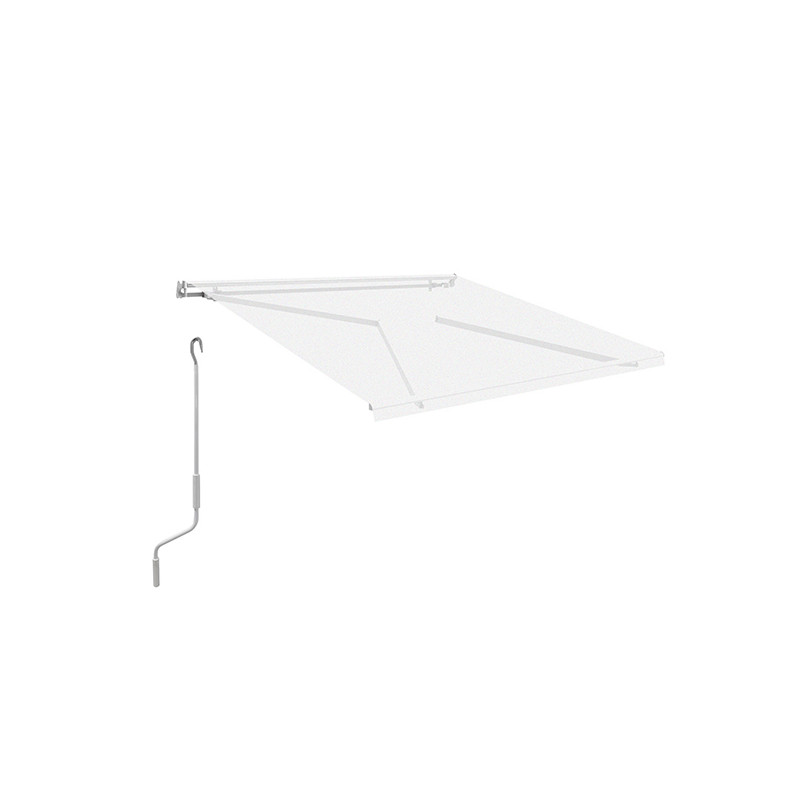 ESTRUCTURA TOLDO BALCON BLANCA