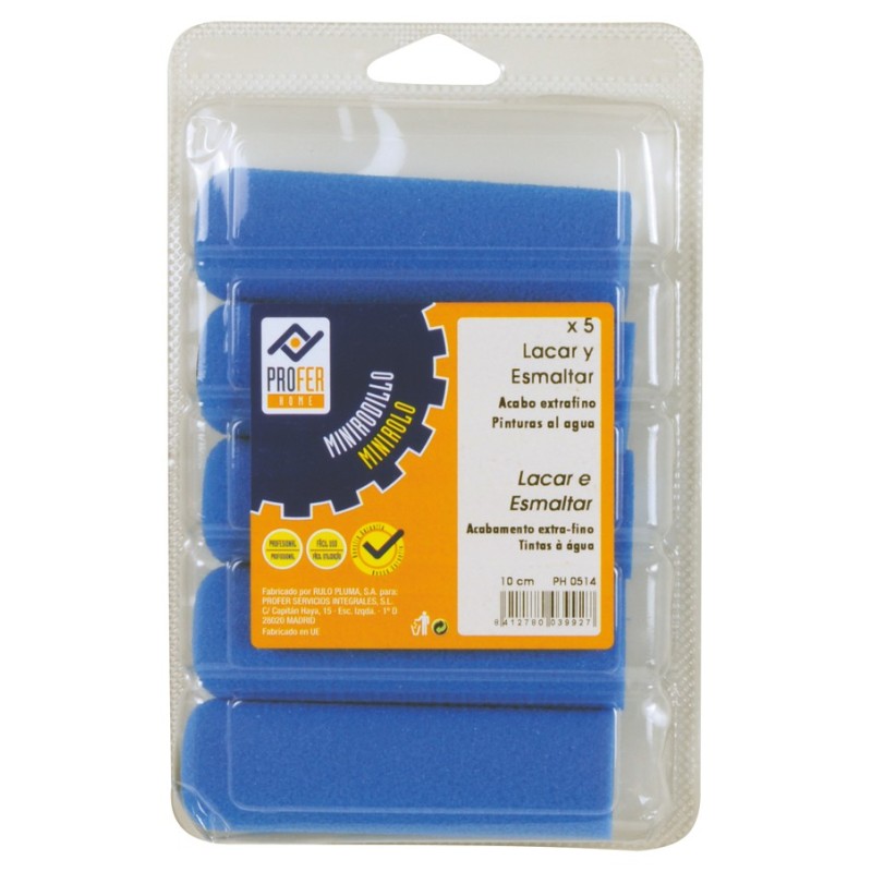 RECAMBIO  MINI  RODILLO  AZUL  5