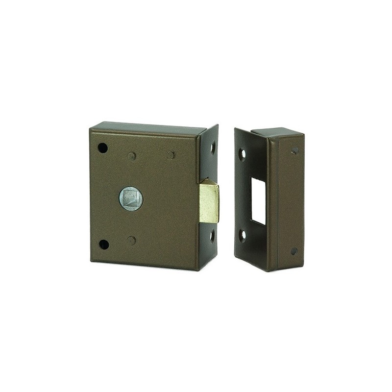 PICAPORTE  SOBREPONER  ESMALT  8MM