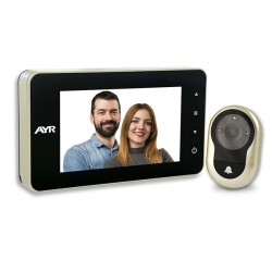 MIRILLA  DIGITAL  CON  ALARMA  Y  GRABACION