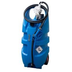 TROLLEY  CON  BOMBA  MANUAL  PARA  UREA