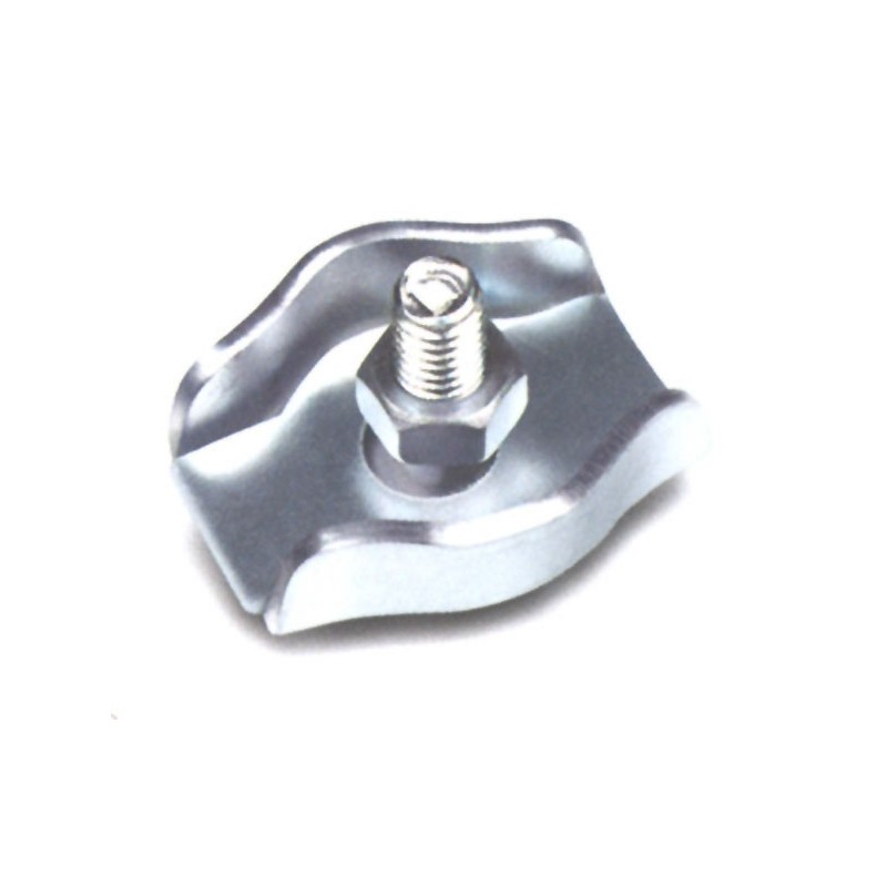 SUJETACABLE  PLANO  SIM.ZN  C/100