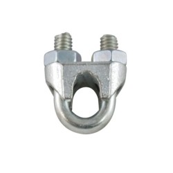 SUJETACABLE  GALVANIZADO  B.4  UD