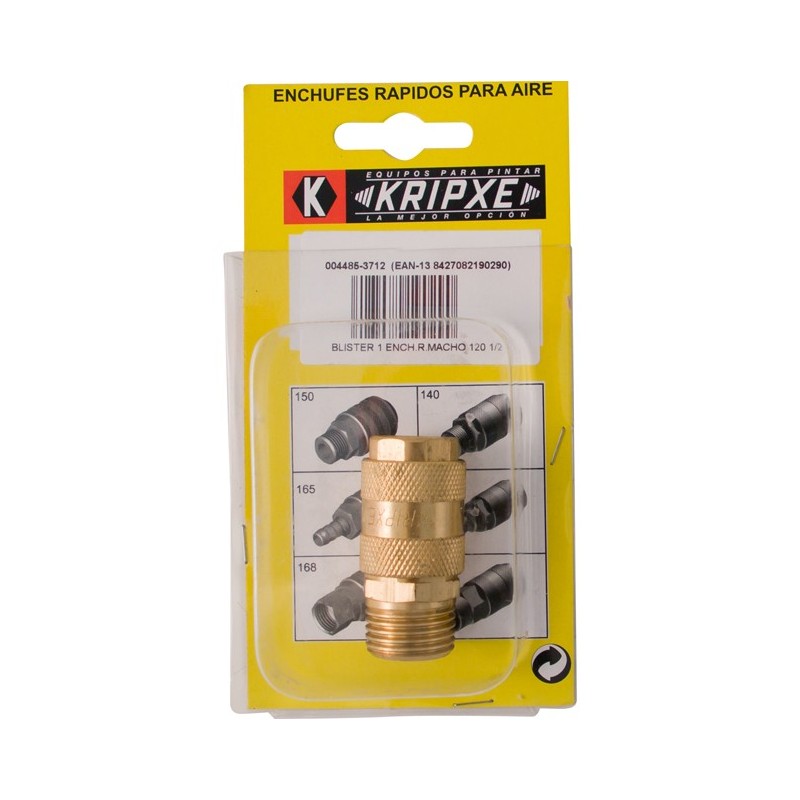 ENCHUFE  RAPIDO  MACHO  BL.1