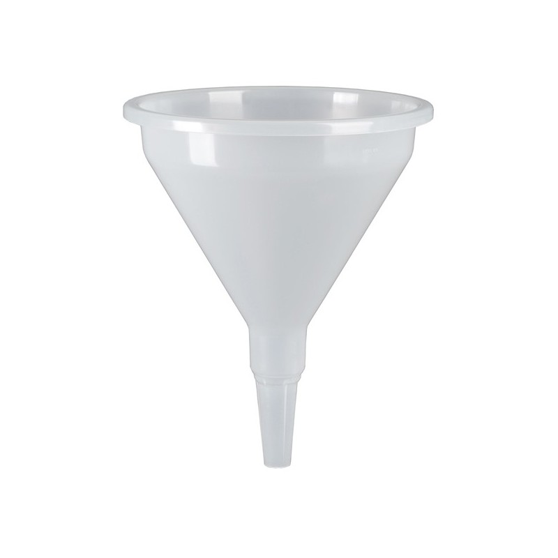 EMBUDO  POLIPROP.  BLANCO  S.RECT