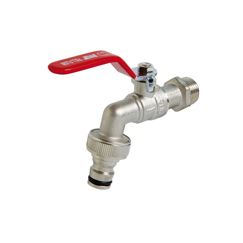 GRIFO ESFERA JARDIN RACOR MANGUERA LATON