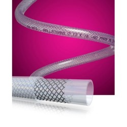 MANGUERA  TUBO  CRISTAL  6X12  REFORZADA