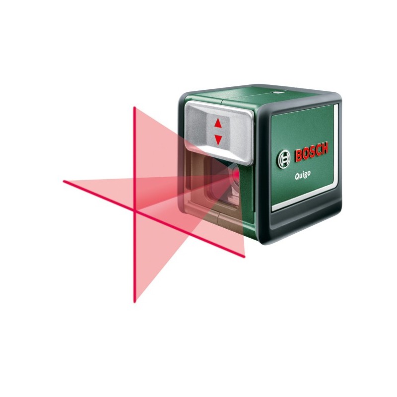 NIVEL  LÁSER  DE  LÍNEAS  AUTO  NIVELANTE  QUIGO  III  bosch