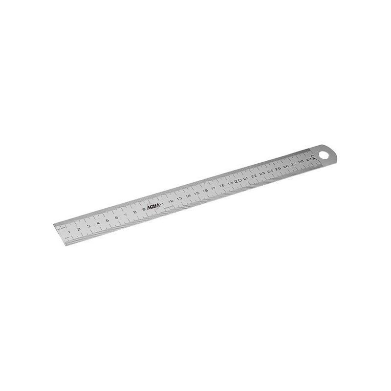 REGLA  SEMI  RIGIDA  ACERO  INOX
