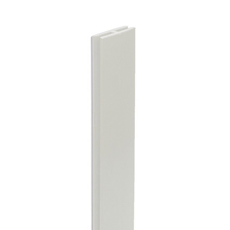 PERFIL  ALUMINIO  H  BCO