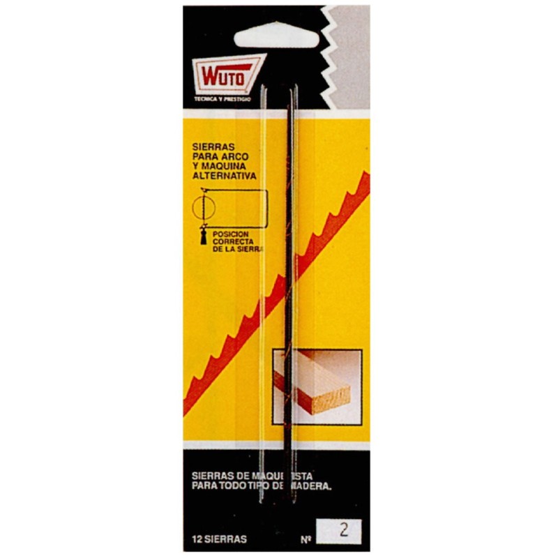 SIERRA  MARQ.MADERA  BLISTER  N3